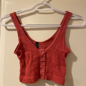 Urban outfitters coral top